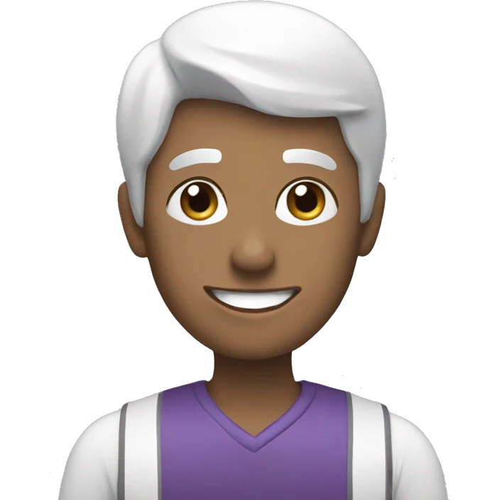 Purple schedule emoji