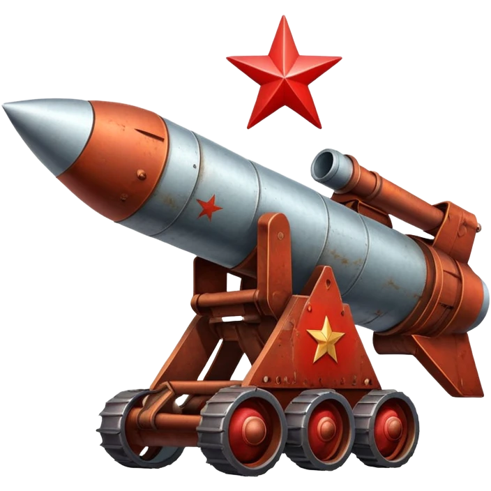 Soviet rocket launcher emoji