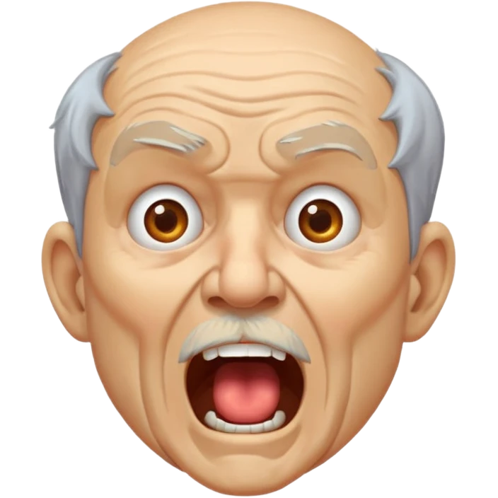 old shout emoji