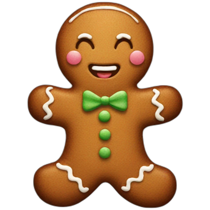 Gingerbread emoji