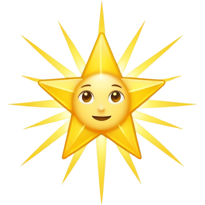 star with long rays emoji