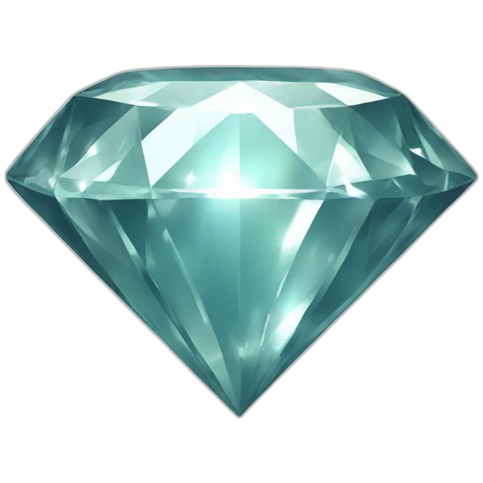Shiny diamond emoji