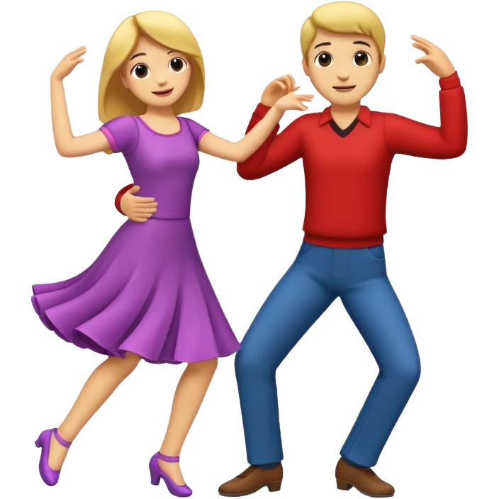 Couple dancing emoji