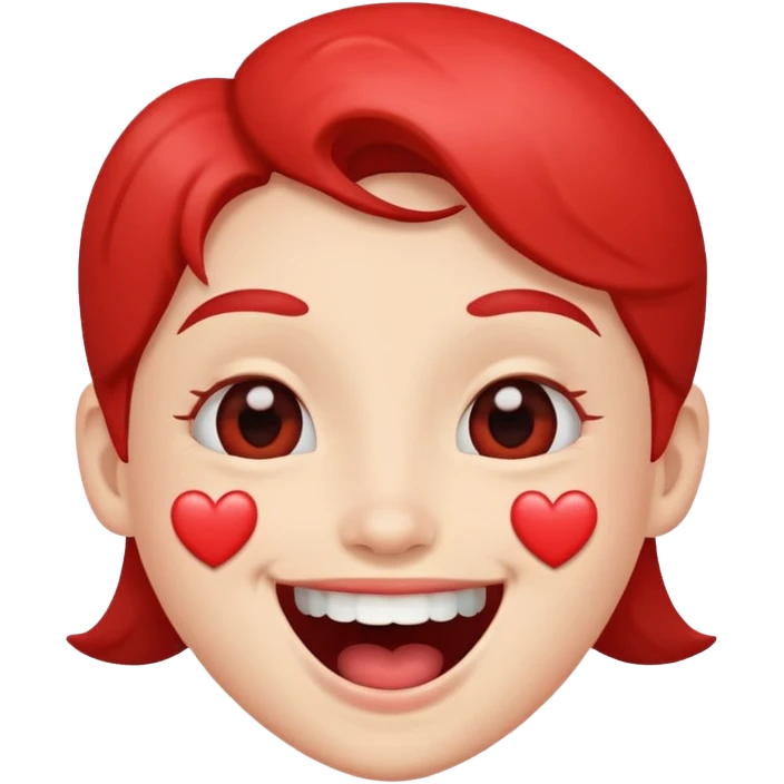 (😍) قهقهه(😂) چشم قلبی emoji