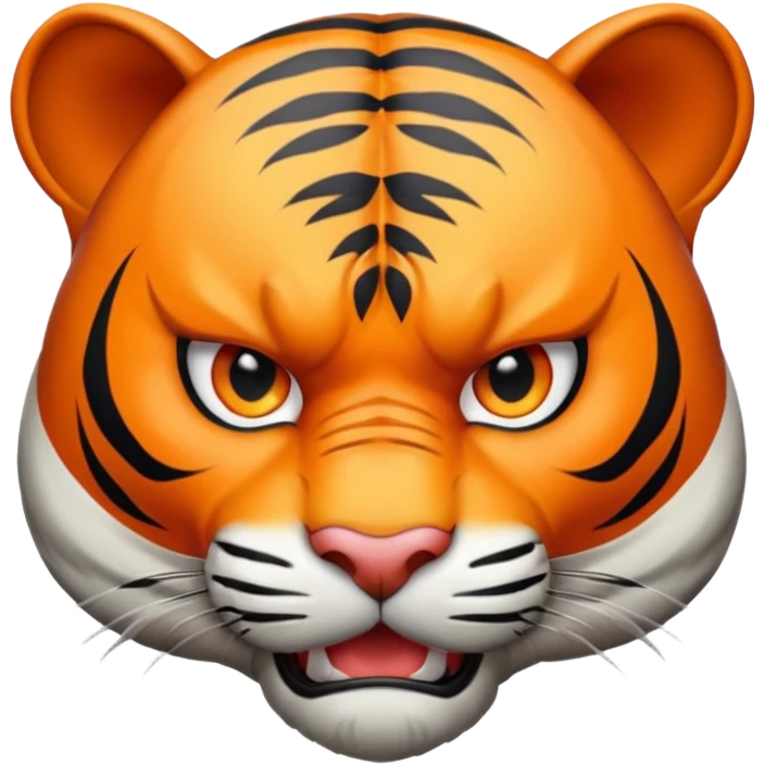 Angry tiger emoji