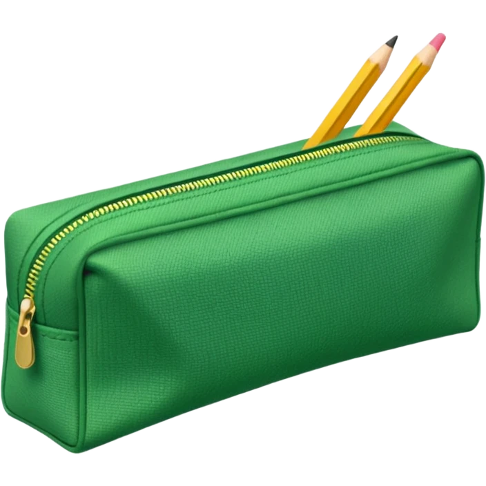 green Pencil Case emoji