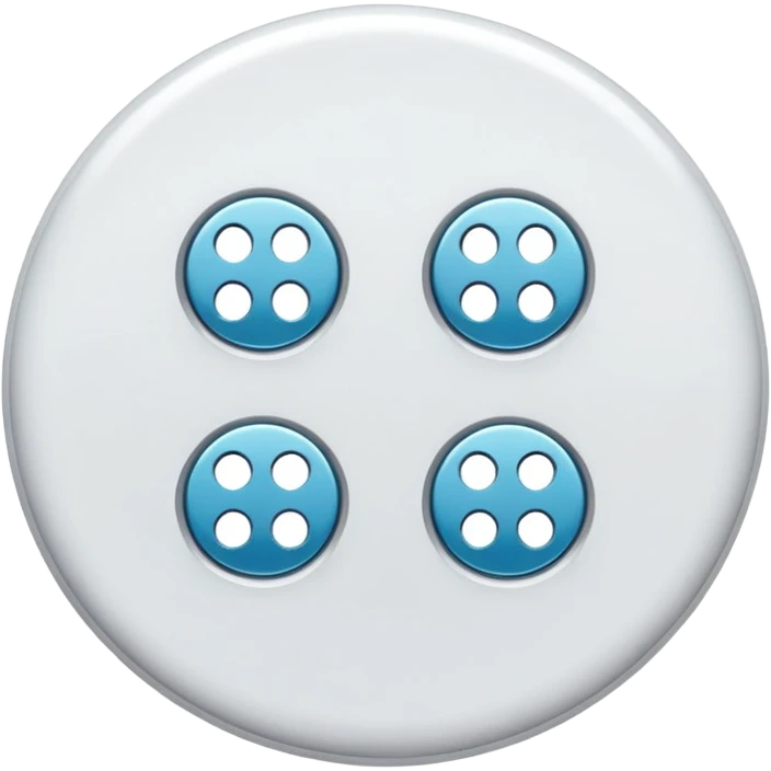 sewing button emoji