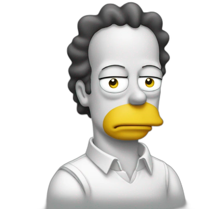 Simpson love emoji