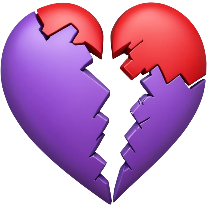 قلب که شکست عشقی خورده emoji