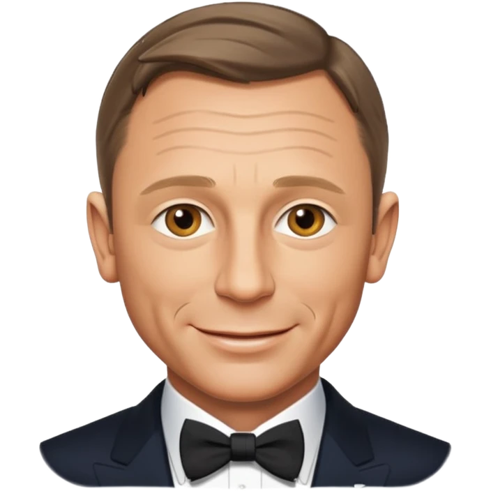 James Bond daniel craig emoji