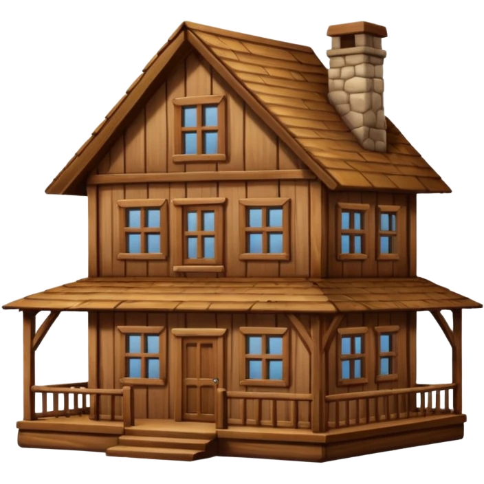 biggest wood house emoji