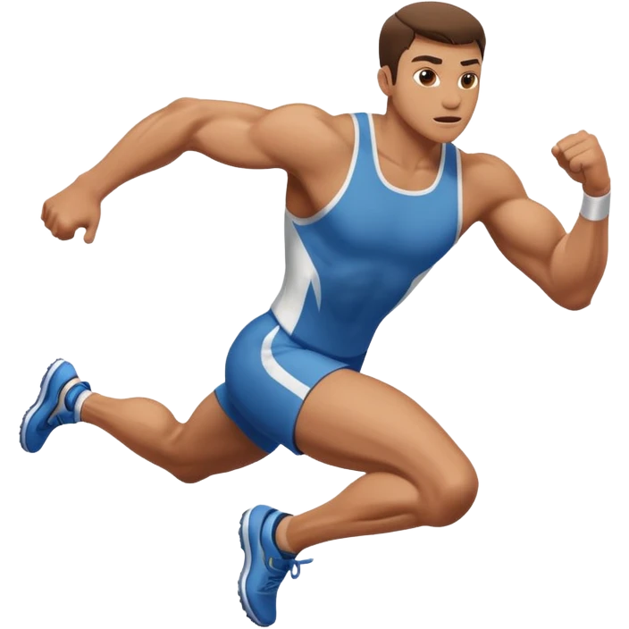 hurdling emoji