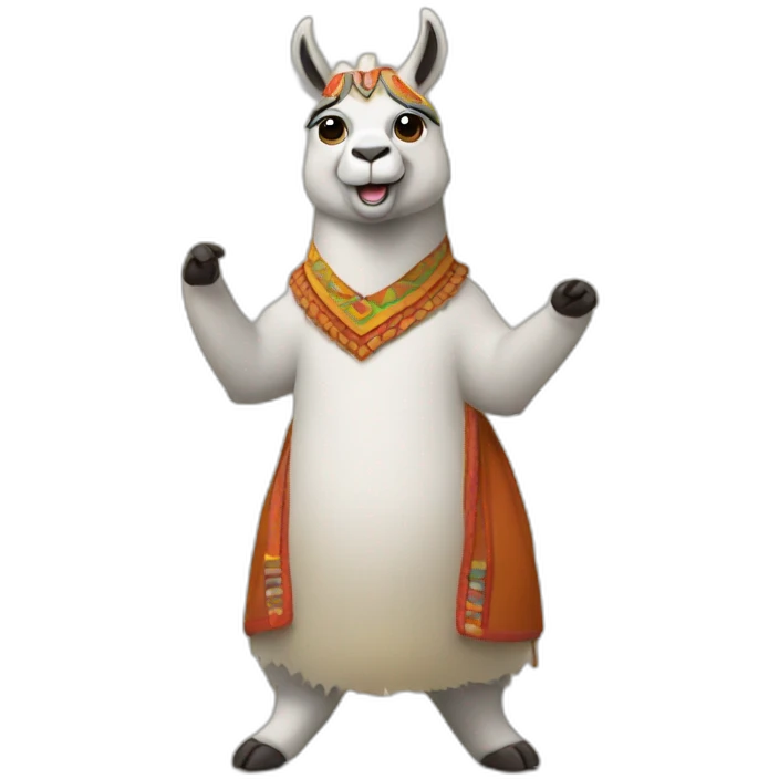 Lama dance emoji