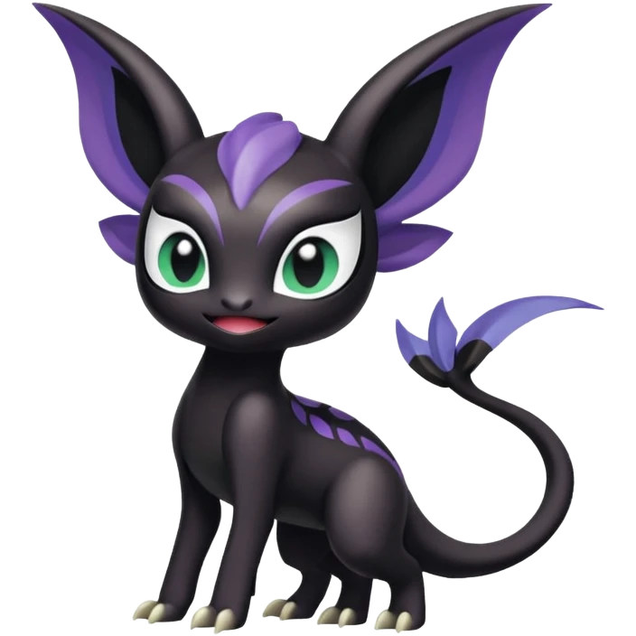 Meloetta-Noibat-Toothless-Fakémon-creature-hybrid emoji | AI Emoji ...