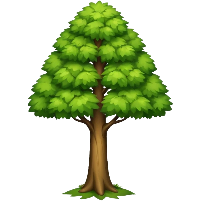 tree camping only tree emoji