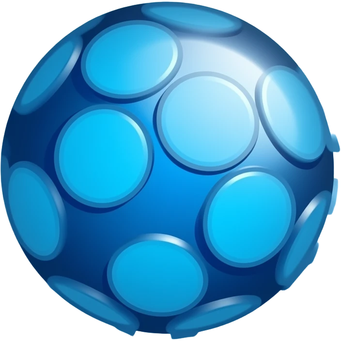 blue buzzball emoji