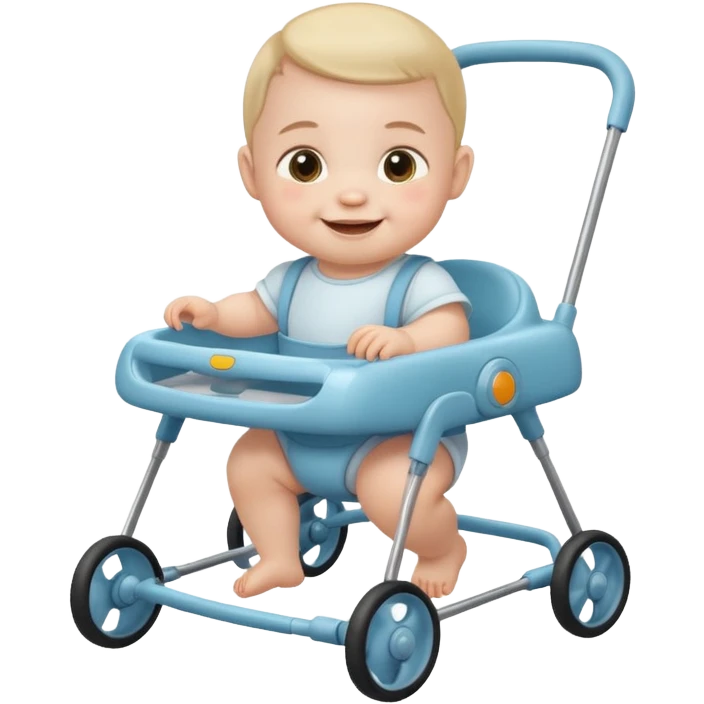 baby on babywalker emoji