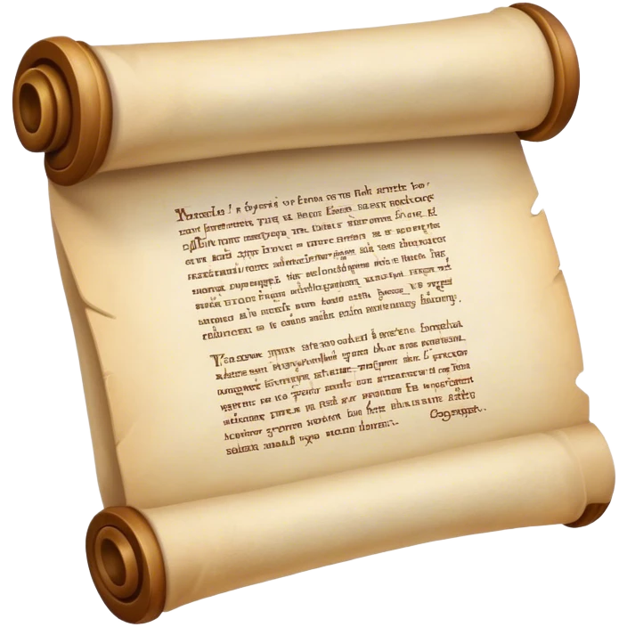 pergament roll emoji