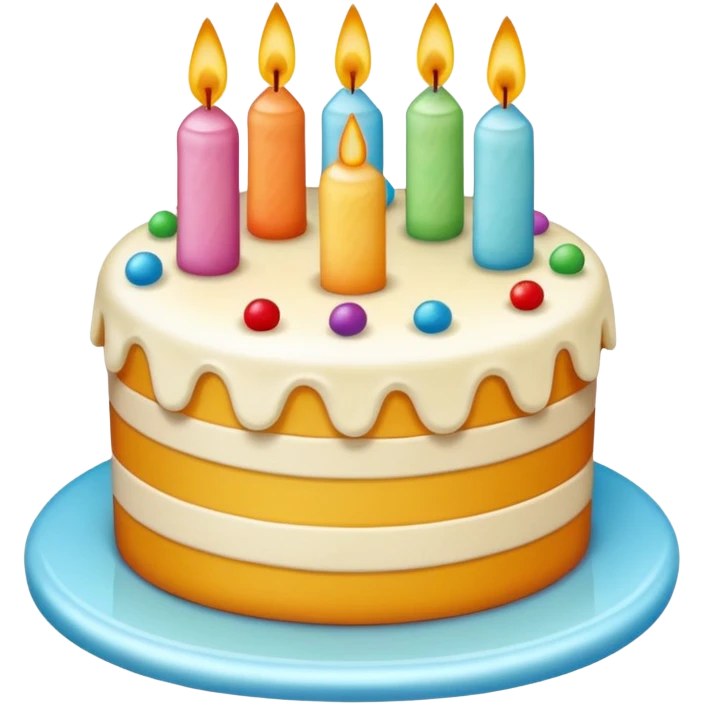 Cute cake emoji