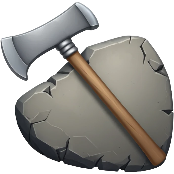 stone age item emoji