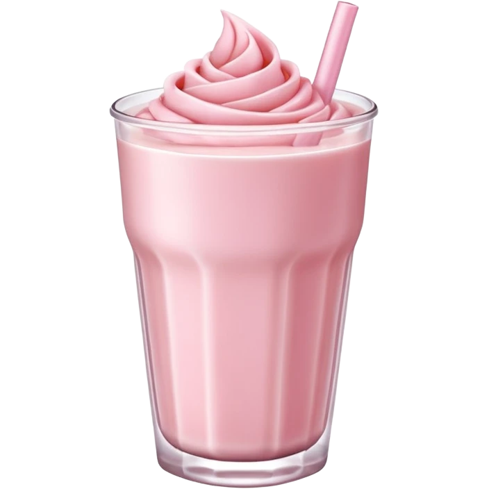 rose milk tea emoji