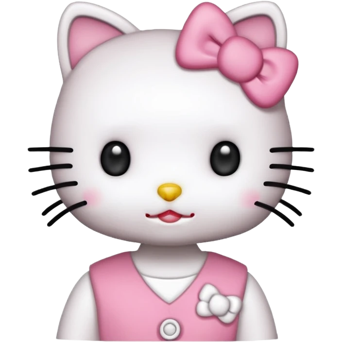 Hello kitty emoji