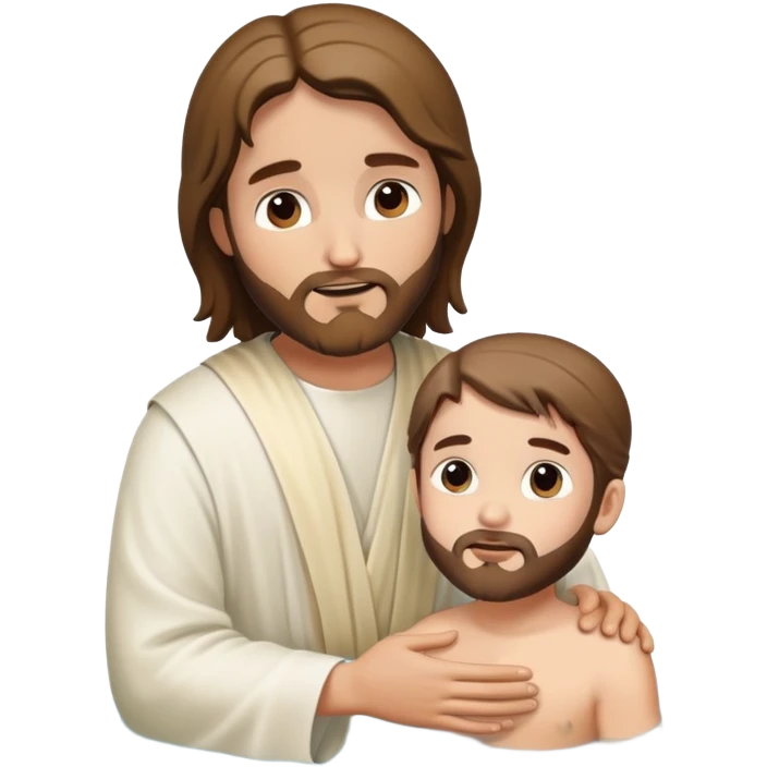 baptism of Jesus emoji