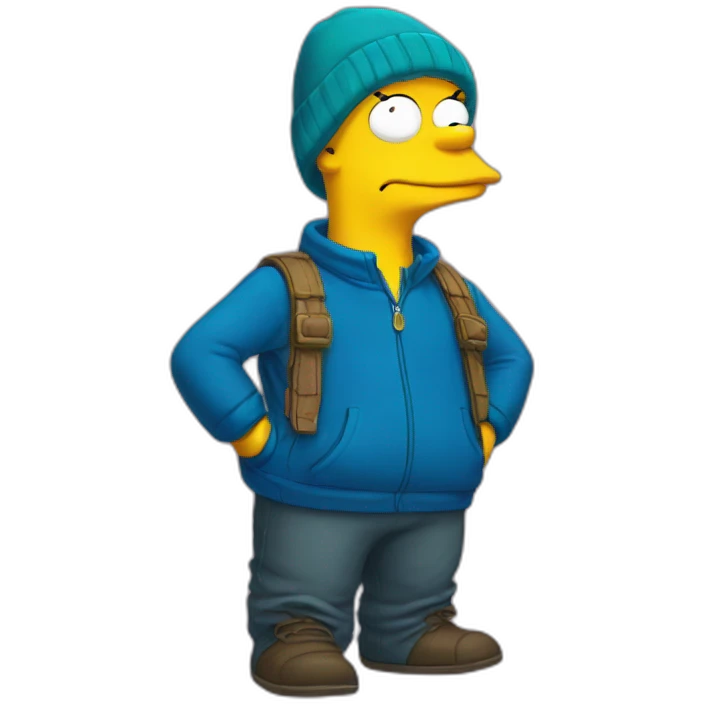 Canard Simpson emoji