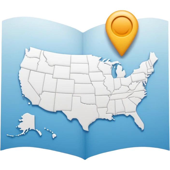 white map emoji