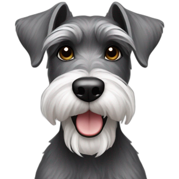Miniature Schnauzer emoji