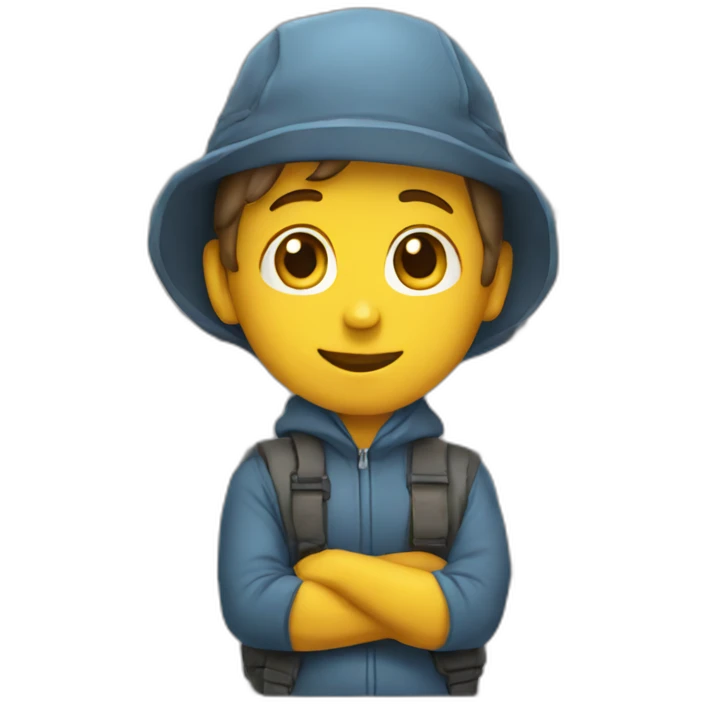 Fence sitter emoji