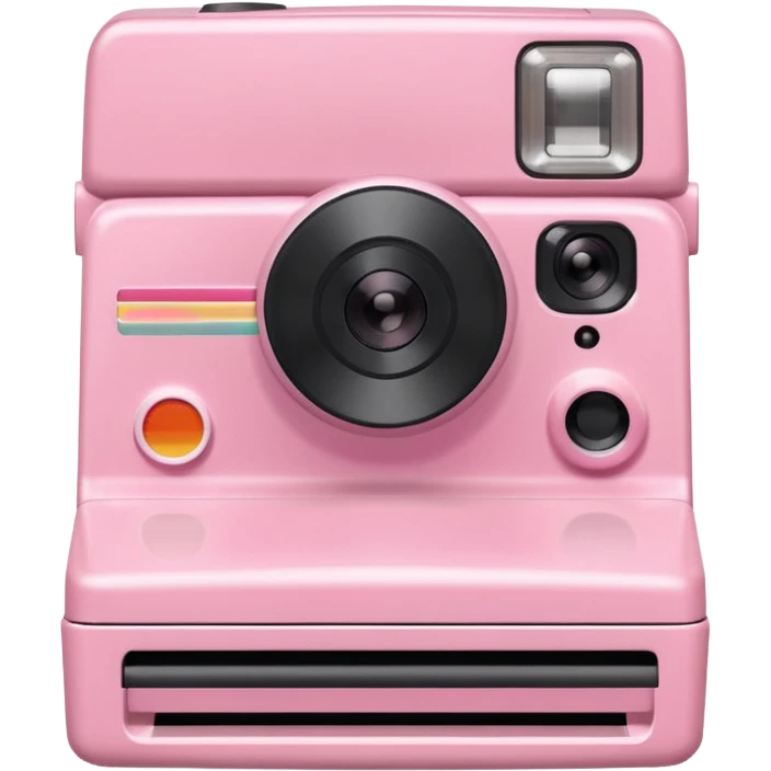 pink polaroid photo emoji