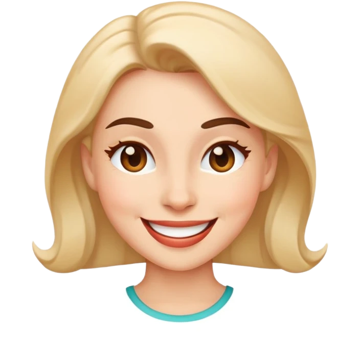 Flirting emoji