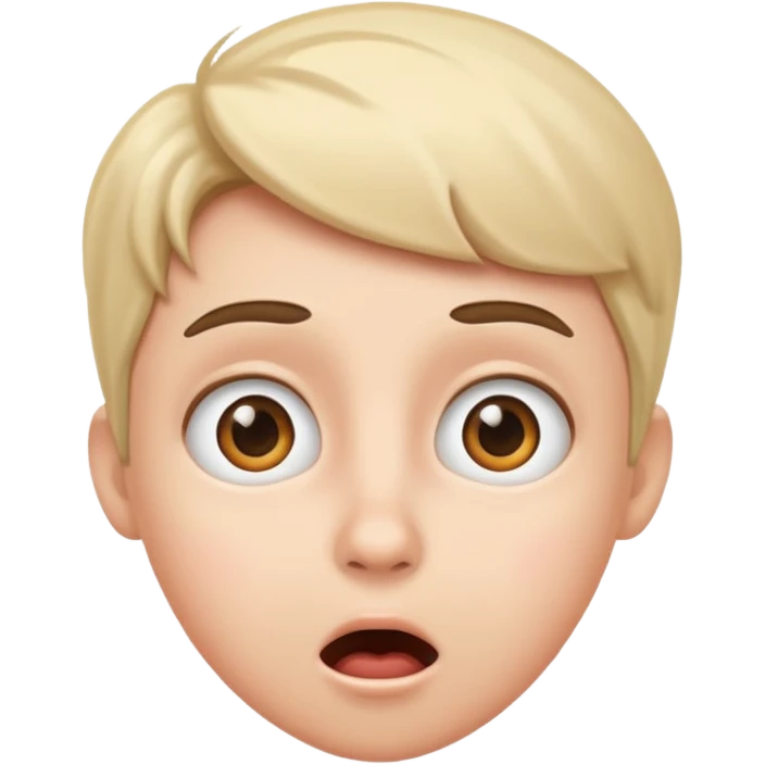 suprised angle emoji