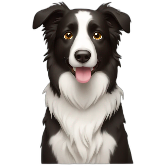 Border collie emoji