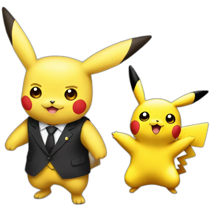 Pikachu&Macron emoji