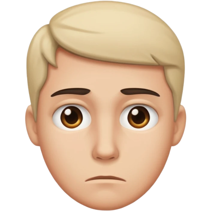 Disappointed emoji