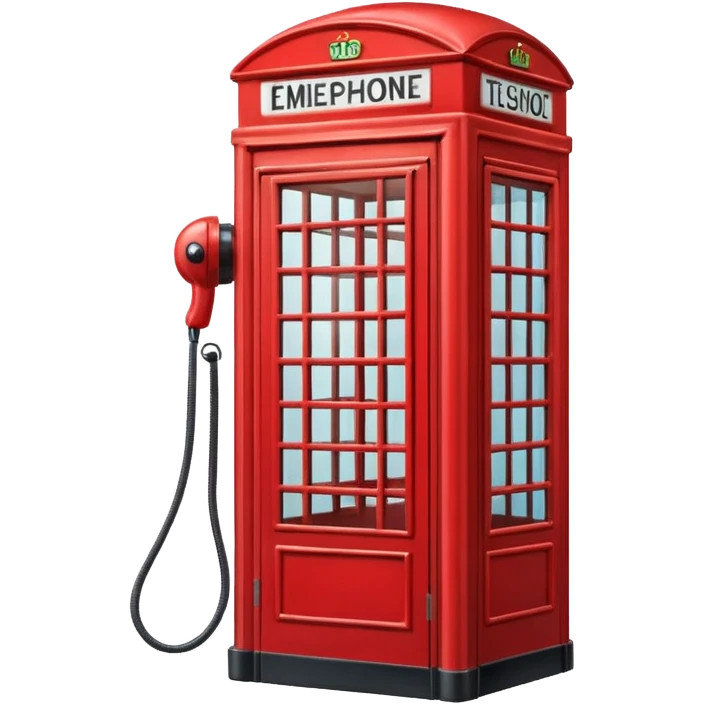 phone cabin emoji