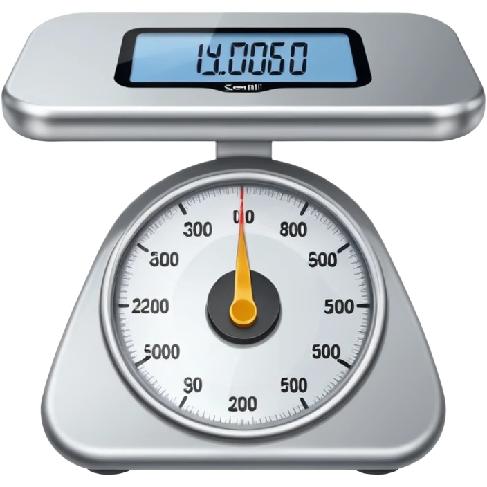digital scale emoji