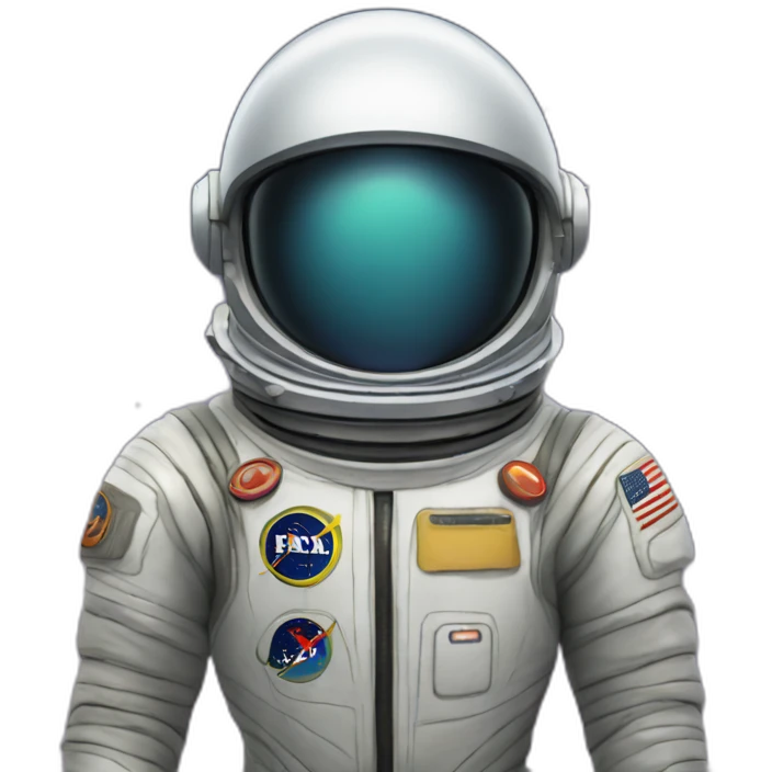 Ben Chaplin space suit emoji
