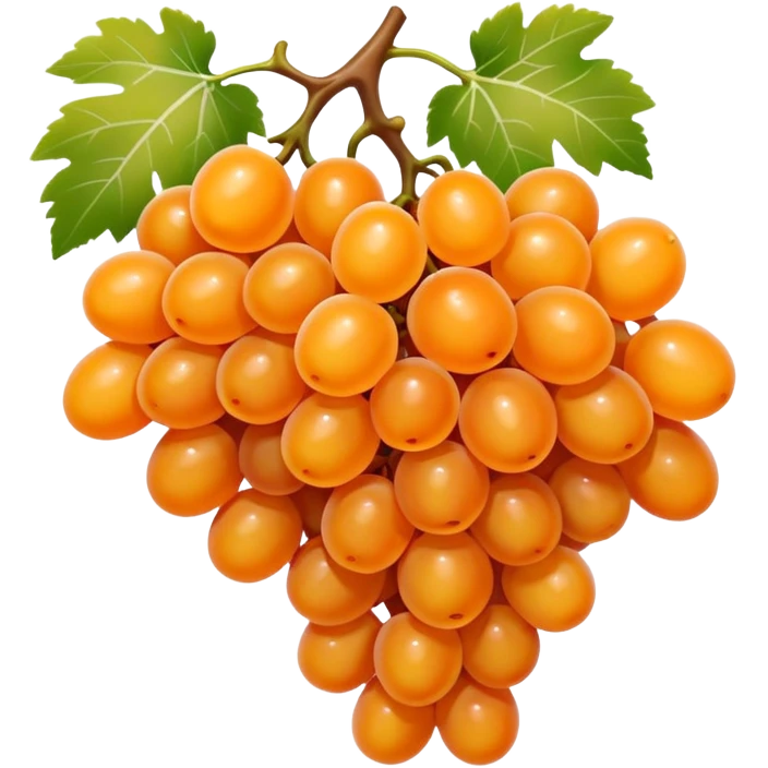 orange grapes emoji