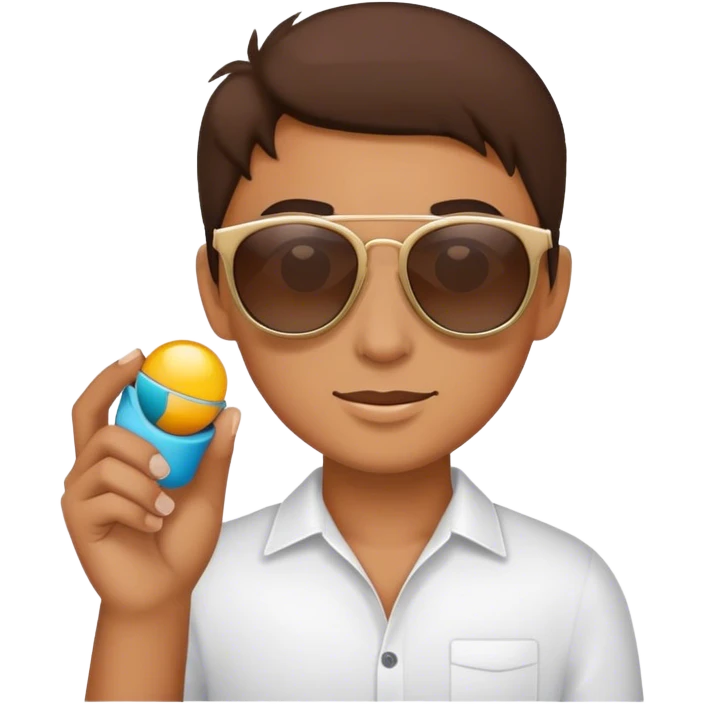 😳🕶️🤏 emoji