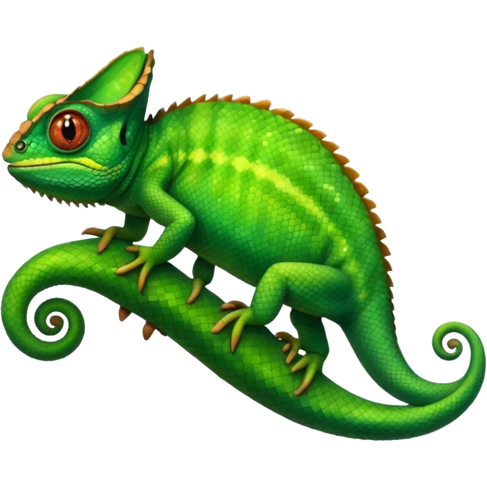 Chameleon emoji
