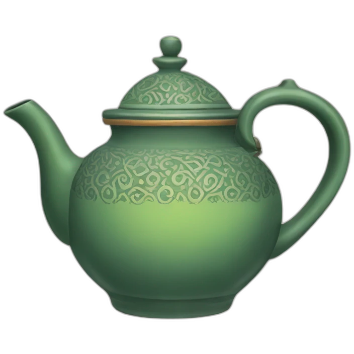Arabic dallah tea pot emoji