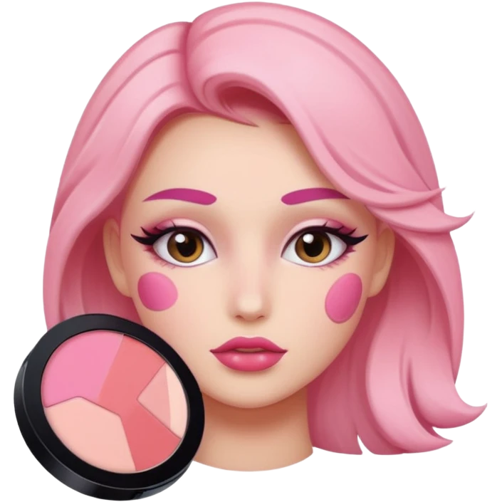 blush make up emoji