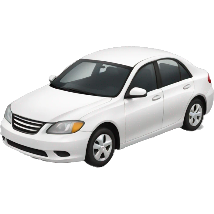 tipo white sedan emoji
