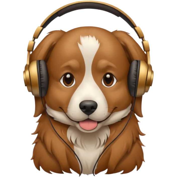 Dog streamer emoji