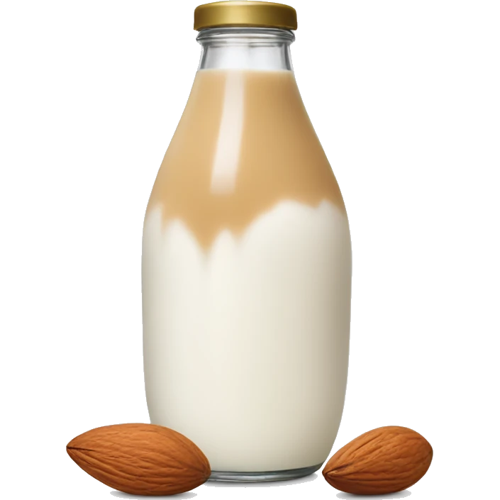 dramatic almond milk emoji
