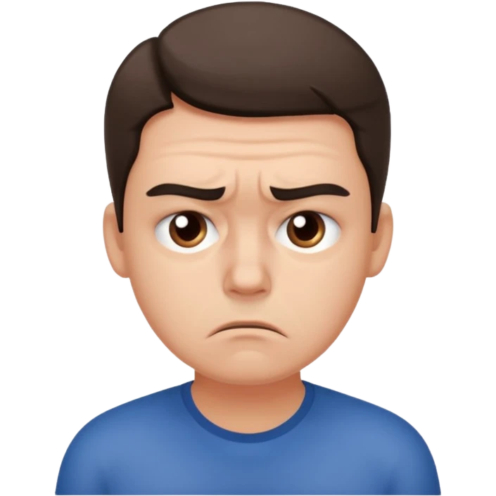 Stressed emoji