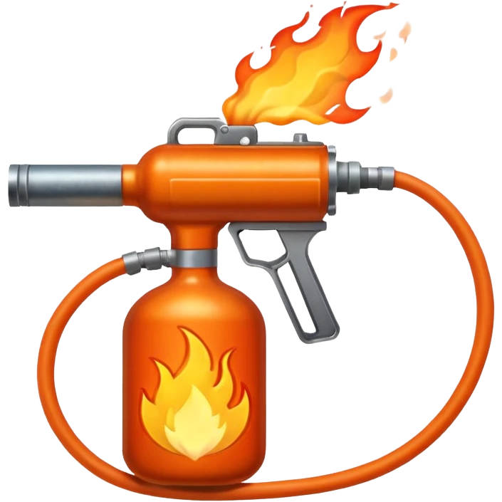 flame thrower emoji